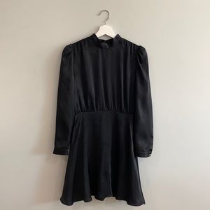 ZARA MOCK NECK LONGSLEEVE DRESS